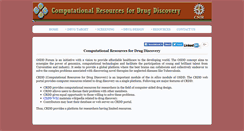 Desktop Screenshot of crdd.osdd.net